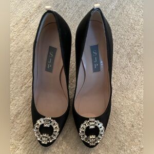 Size 35.5 SJP Black Angelica Heels